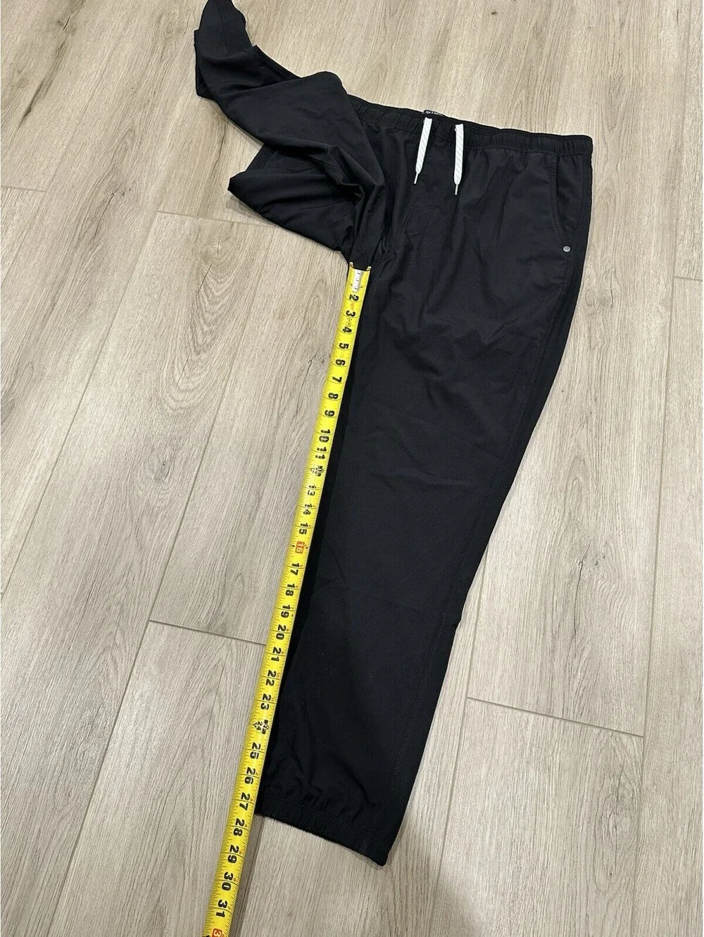 Vuori Kore Jogger Men's 2XL XXL Black Lined Performance Stretch V456